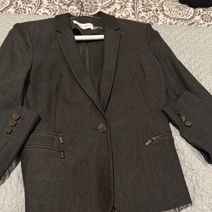 Calvin Klein Charcoal Women's Blazer